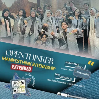 Open Thinker Batch 1, angkatan pertama ManifesThink Internship.